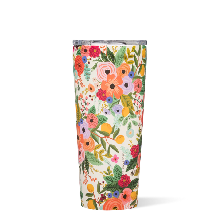 CORKCICLE Insulated Tumbler - Garden Party Cream