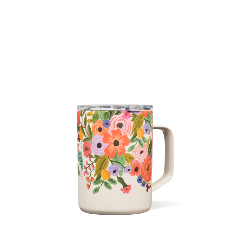 CORKCICLE Insulated Mug - Garden Party Cream