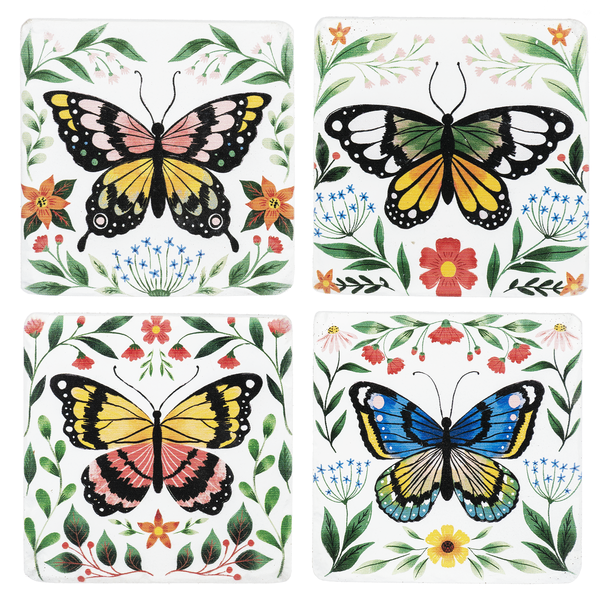 GANZ Resin Coaster - Set of 4