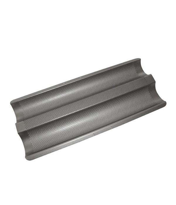 LA PATISSERIE Non-Stick Double Baguette Pan - 15 Inch