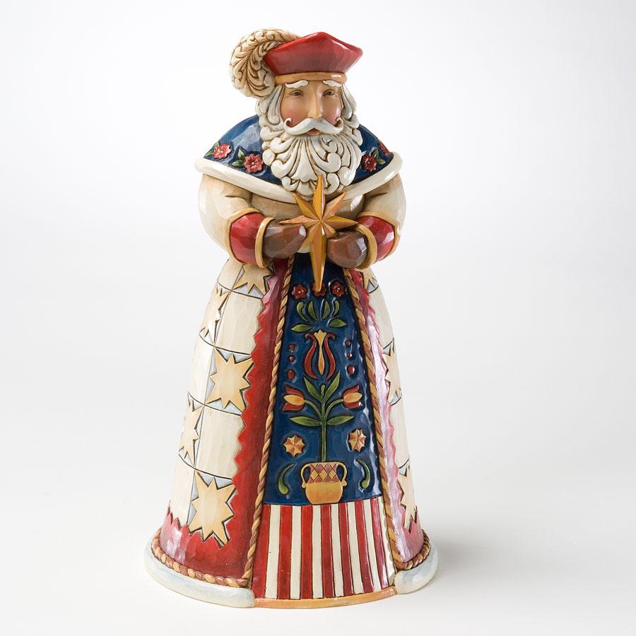 JIM SHORE Around The World Santa Figurine