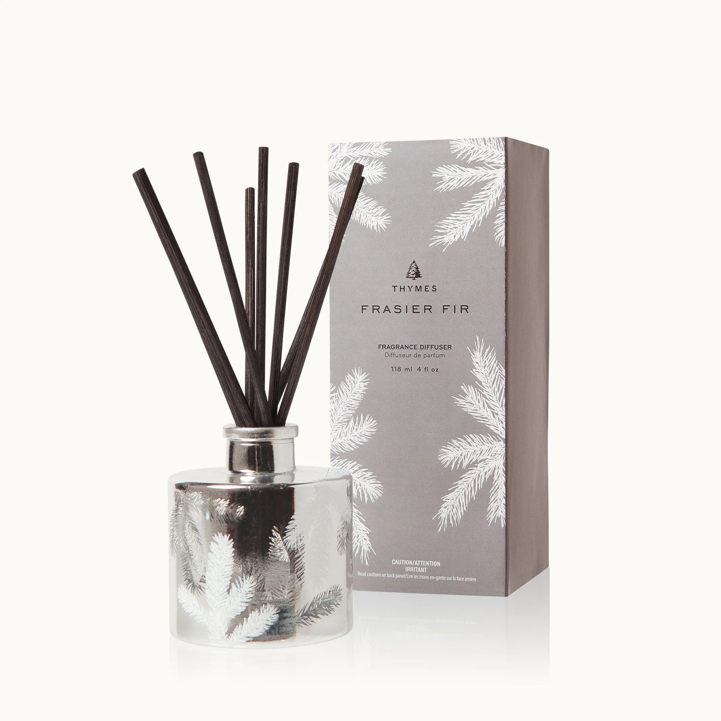 THYMES Frasier Fir Statement Mini Reed Diffuser - 4 oz