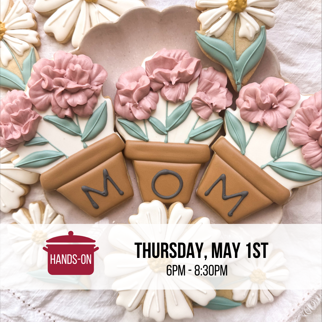 Mother's Day Cookie Decorating with Sam