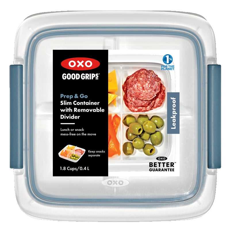 OXO PREP & GO Slim Divided Container
