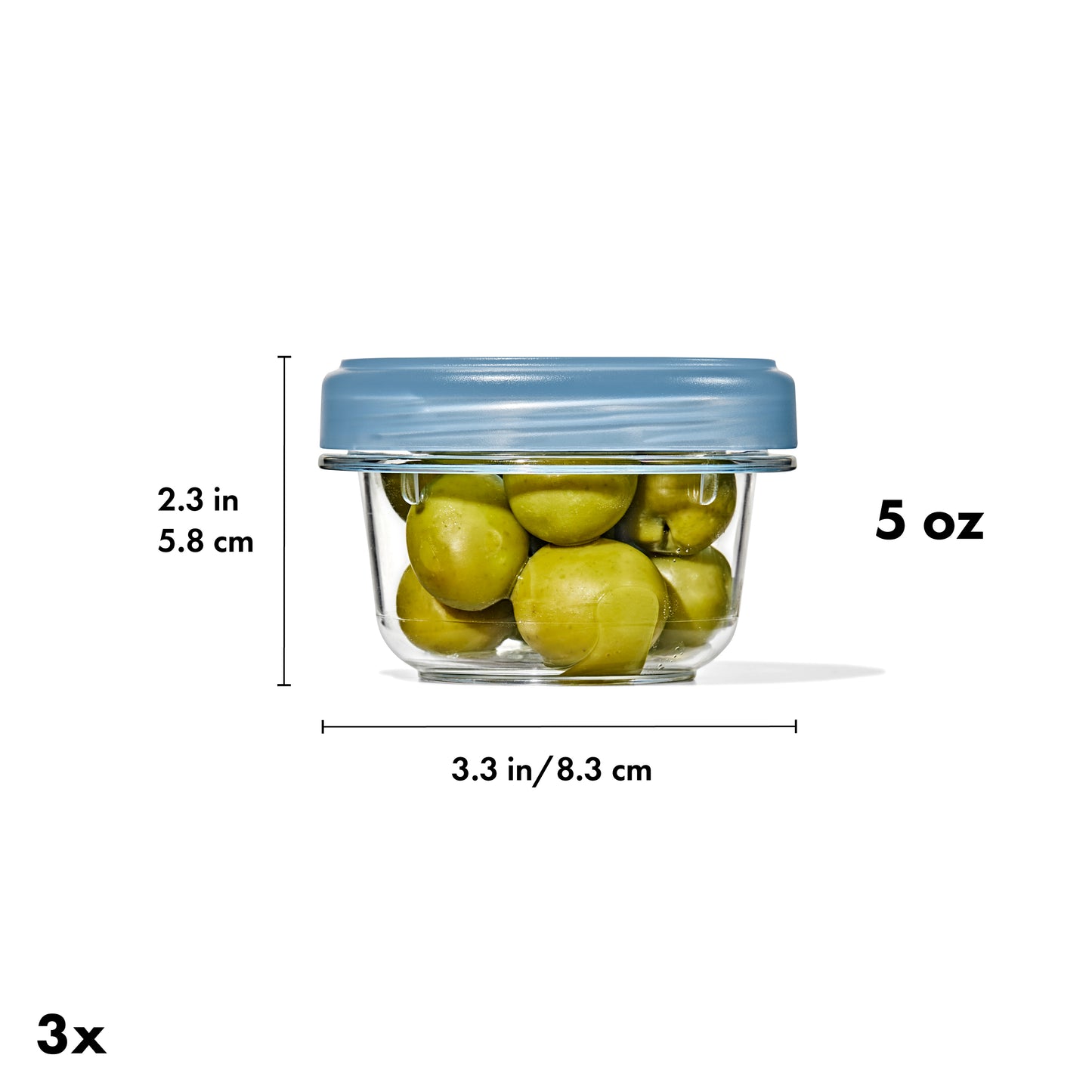 OXO Twist and Stack 3-pack Container Set