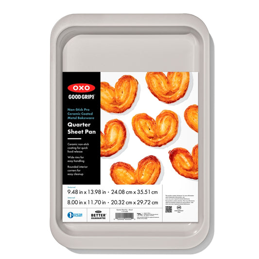 OXO PRO Ceramic Coated Quarter Sheet Pan