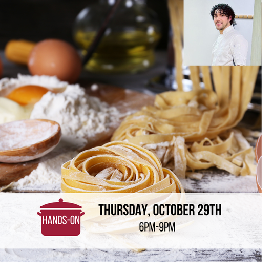 Pasta Making 101: Long Pasta with Chef Adrian
