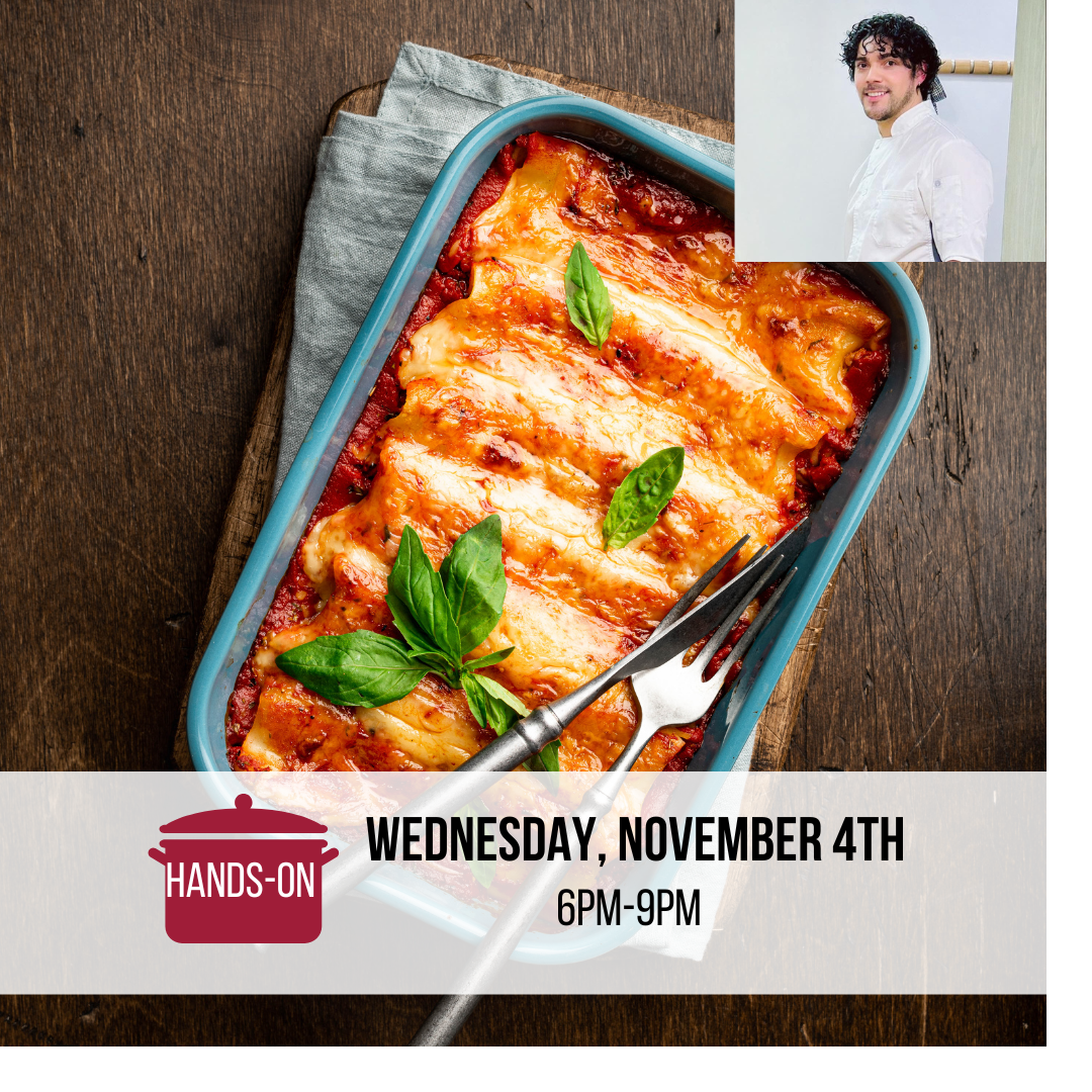 Pasta Al Forno-Cannelloni with Chef Adrian
