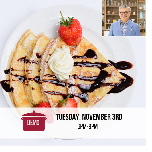 Crepes! with Chef Bruno