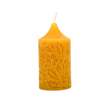HONEY CANDLES Leaves Pillar