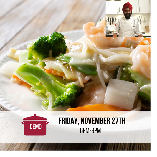 Pan Asian Cuisine with Chef GJ