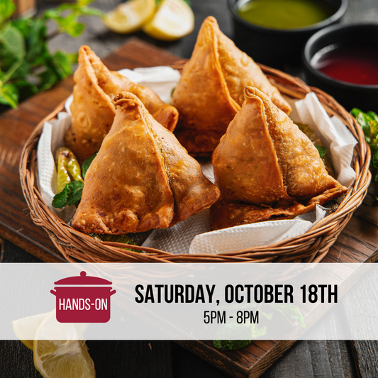 The Art of Handmade Samosas with Chef GJ