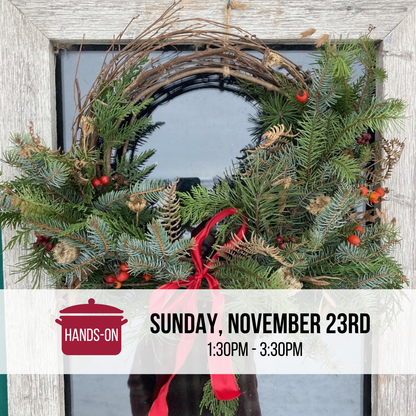 Wreath Making #2 with Rachel