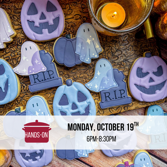 Halloween Cookie Decorating with Sam