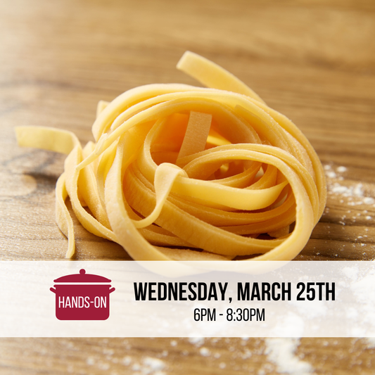 Pasta Making 101: Long Shapes with Chef Adrian