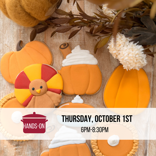 Harvest Cookie Decorating with Sam