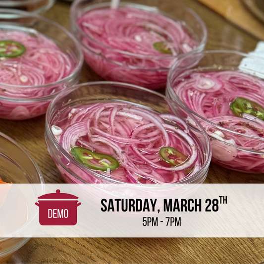 Salsa, Pickles and Tortillas with Mildret