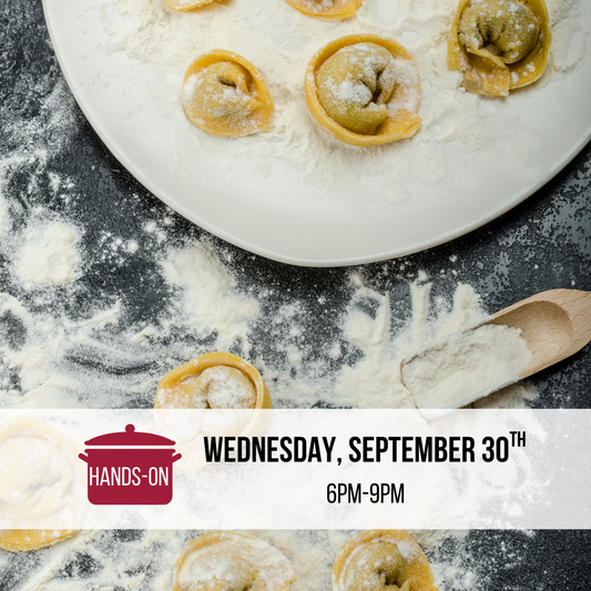 Filled Pasta #2: Tortellini/Tortelloni with Chef Adrian