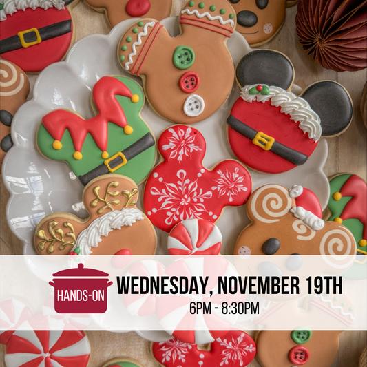 Disney Christmas Cookie Decorating with Sam