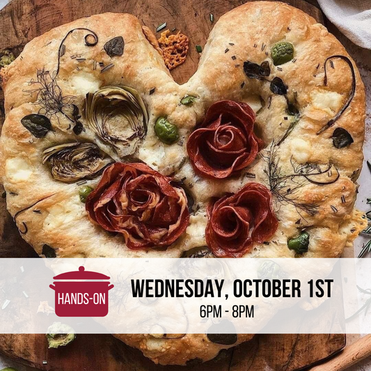 Focaccia Date Night with Charlie
