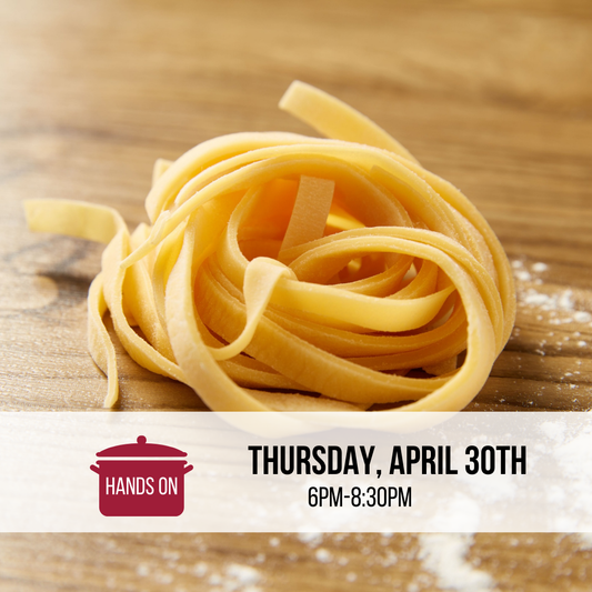 Pasta Making 101: Long Shapes with Chef Adrian