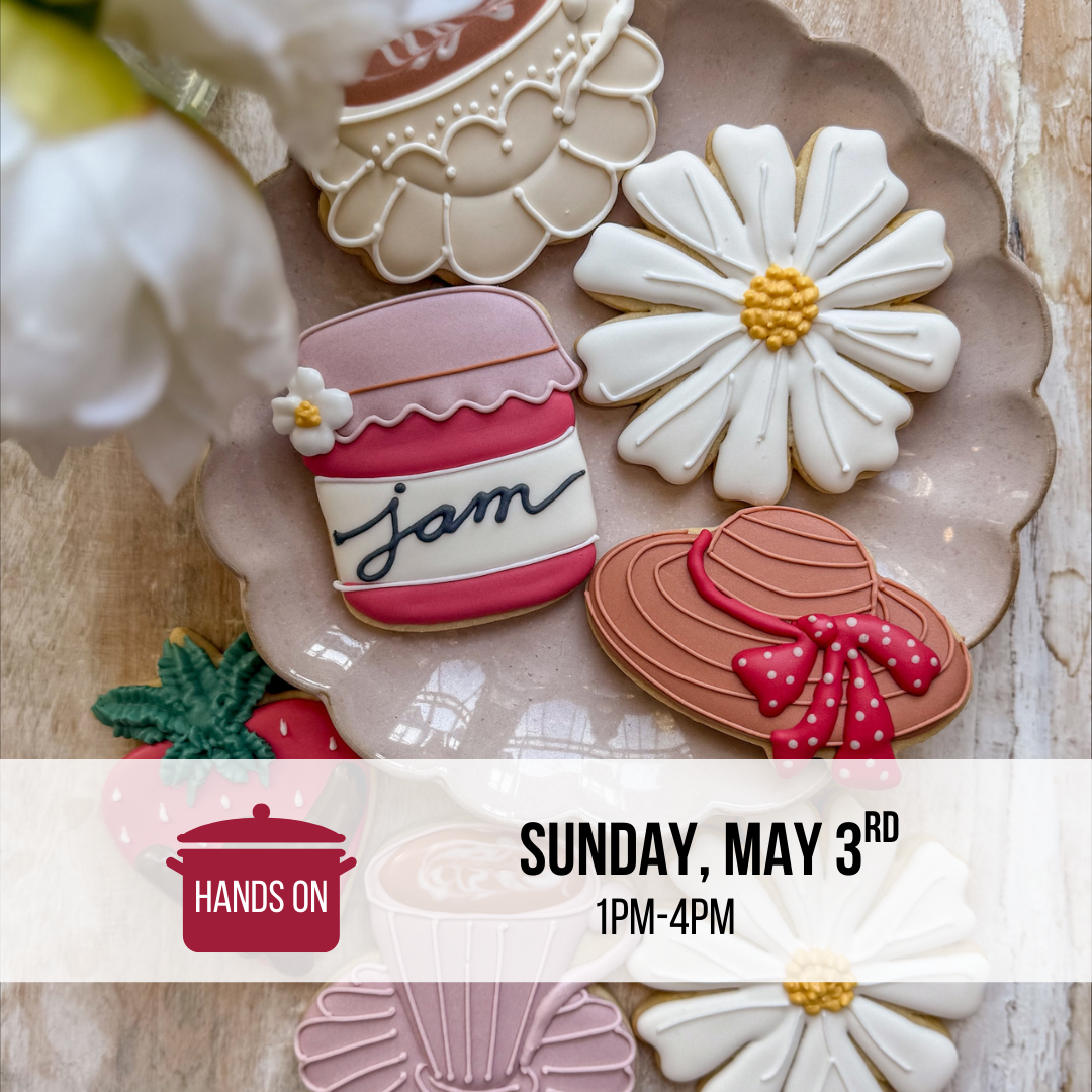 Mother's Day Afternoon Tea Cookie Decorating with Sam