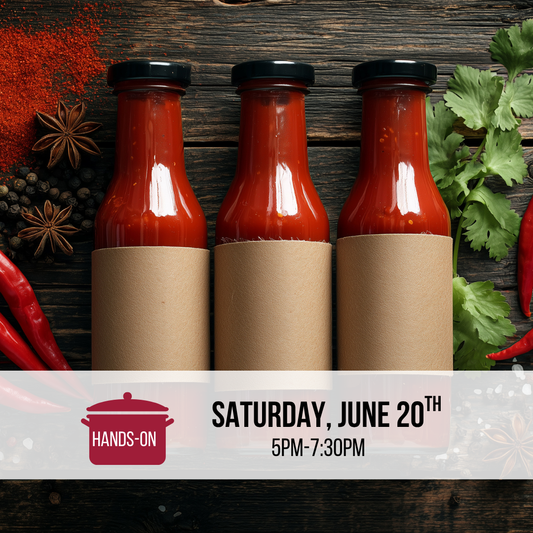 Fermented Hot Sauce  and Hot wings Workshop with BrewBird