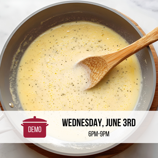 Cooking Foundations: Mother Sauces with Chef Adrian