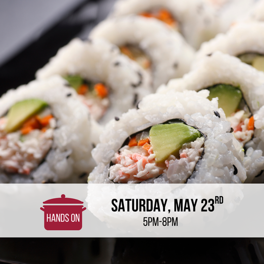 Roll your own sushi with Chef GJ