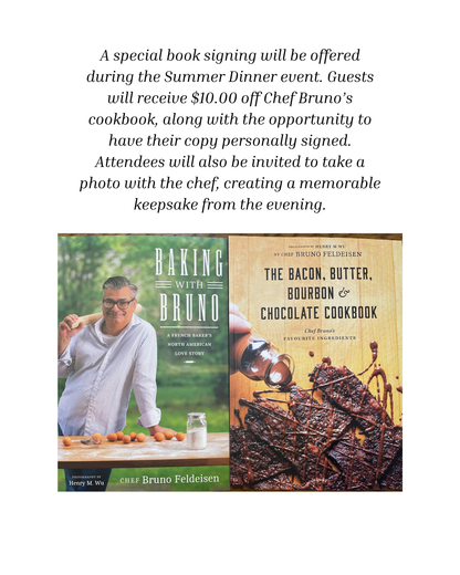 Summer Dinner with Chef Bruno