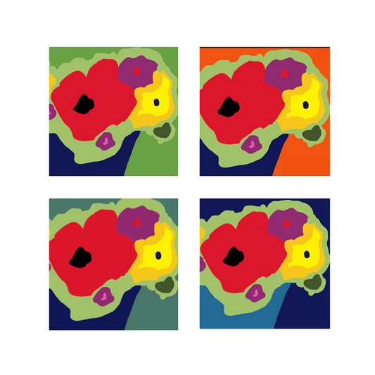 LILLABETTE Summer Jam Coaster Set