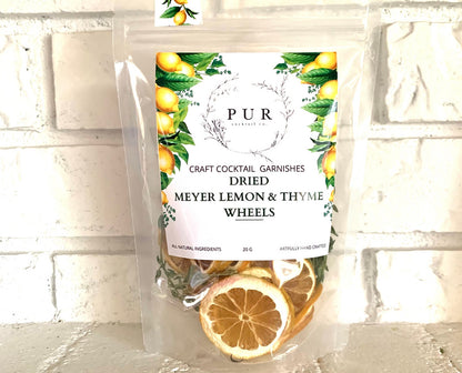 PUR COCKTAIL CO. Dried Fruit & Herb Garnish