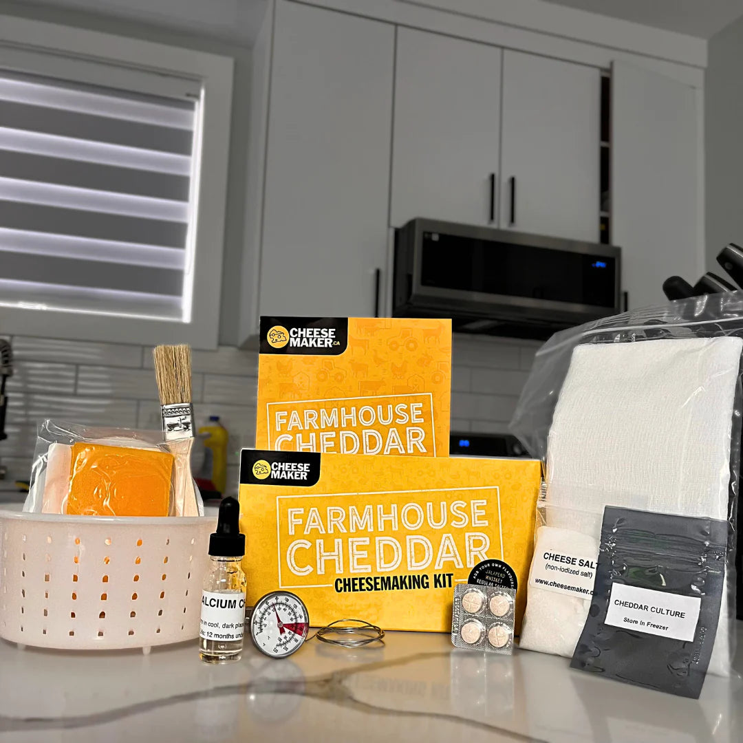 Cheddar Box Maker CHEESE MAKER Cheddar Cheese Kit – Vinca's Kitchen