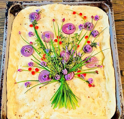 Focaccia Art with Charlie