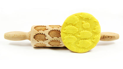 FOLKROLL Small Embossed Rolling Pin