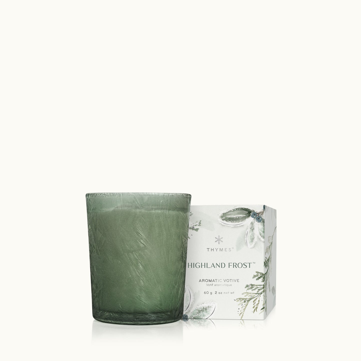 THYMES Highland Frost Votive Candle - 2 oz