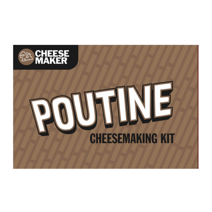 CHEESE MAKER Poutine Cheese Curds Kit