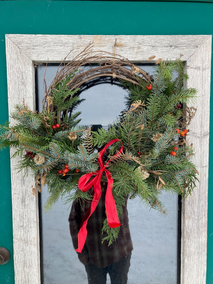 Wreath Making #1 with Rachel