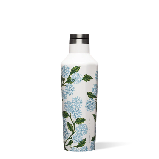 CORKCICLE x Rifle Paper Co. Insulated Canteen - Hydrangea