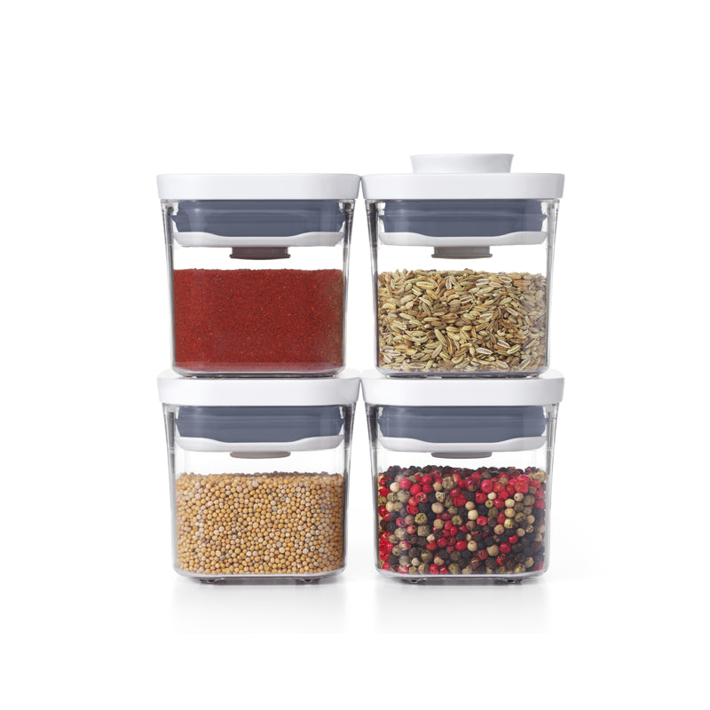 OXO Pop-Top Mini Container - Set of 4