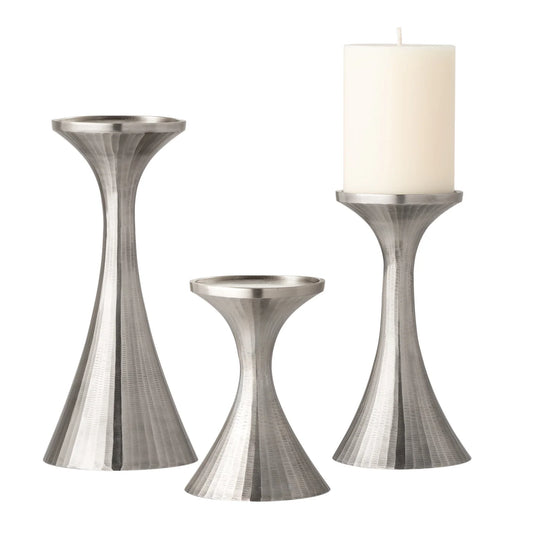 TORRE & TAGUS Tomar Pewter Candle Holder