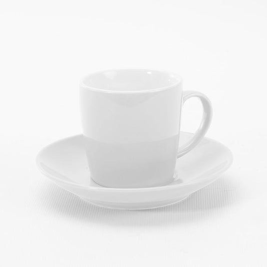 BIA Espresso Cup & Saucer - White