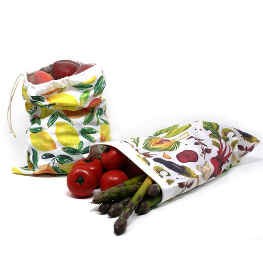 DANESCO Cotton Produce Bags Set/2