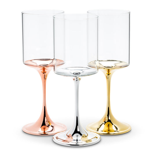 ABBOTT Metallic Wine Glass