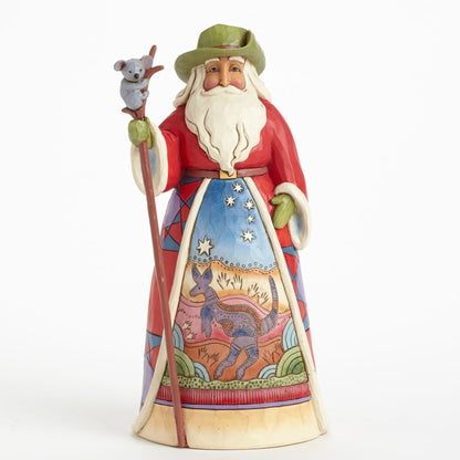 JIM SHORE Around The World Santa Figurine