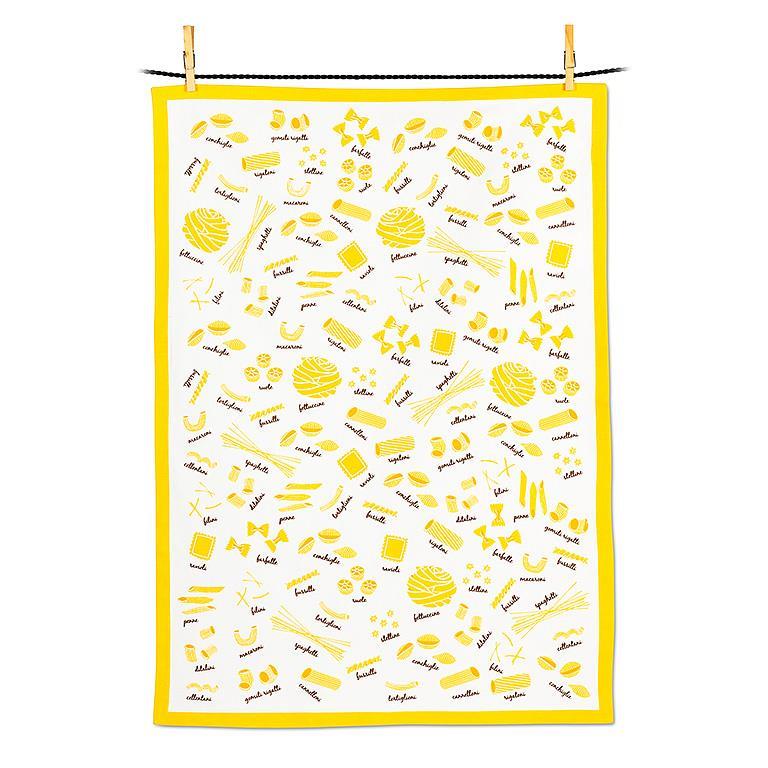 ABBOTT Types of Pasta Tea Towel