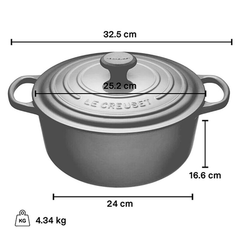 LE CREUSET French Oven - 4.2 L, Round