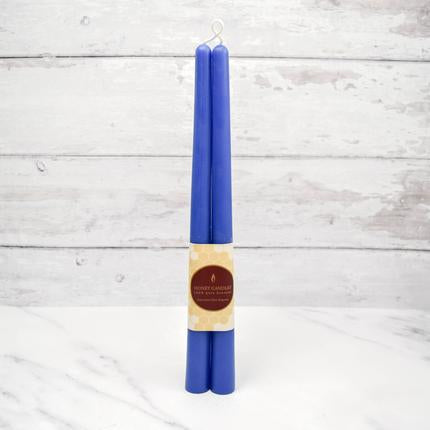 HONEY CANDLES Beeswax Taper Candles - Set of 2