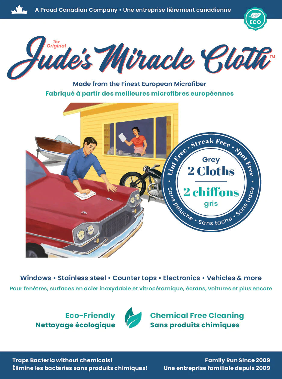 JUDE'S Miracle Car Cloth - 2 Pack
