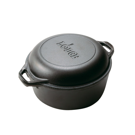 LODGE Double Dutch Oven - 5 Quart